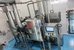 浙江某药厂采购的有机溶剂喷雾干燥机 安装完工